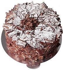 4 ile 6 kişilik Kütahya Doğum günü yaş pastası Parça Çikolatalı Yaş pasta